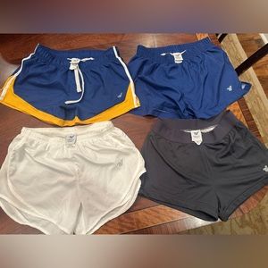 Lot of 4 Varsity Spirit cheer shorts, size small